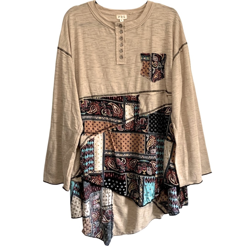 POL Asymmetrical Tunic